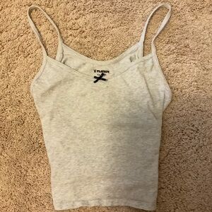 PLAYBOY Women's Light Gray Camisole